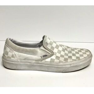 Vans Women’s Checkboard Slip-On Sneakers, Size 9.5 M